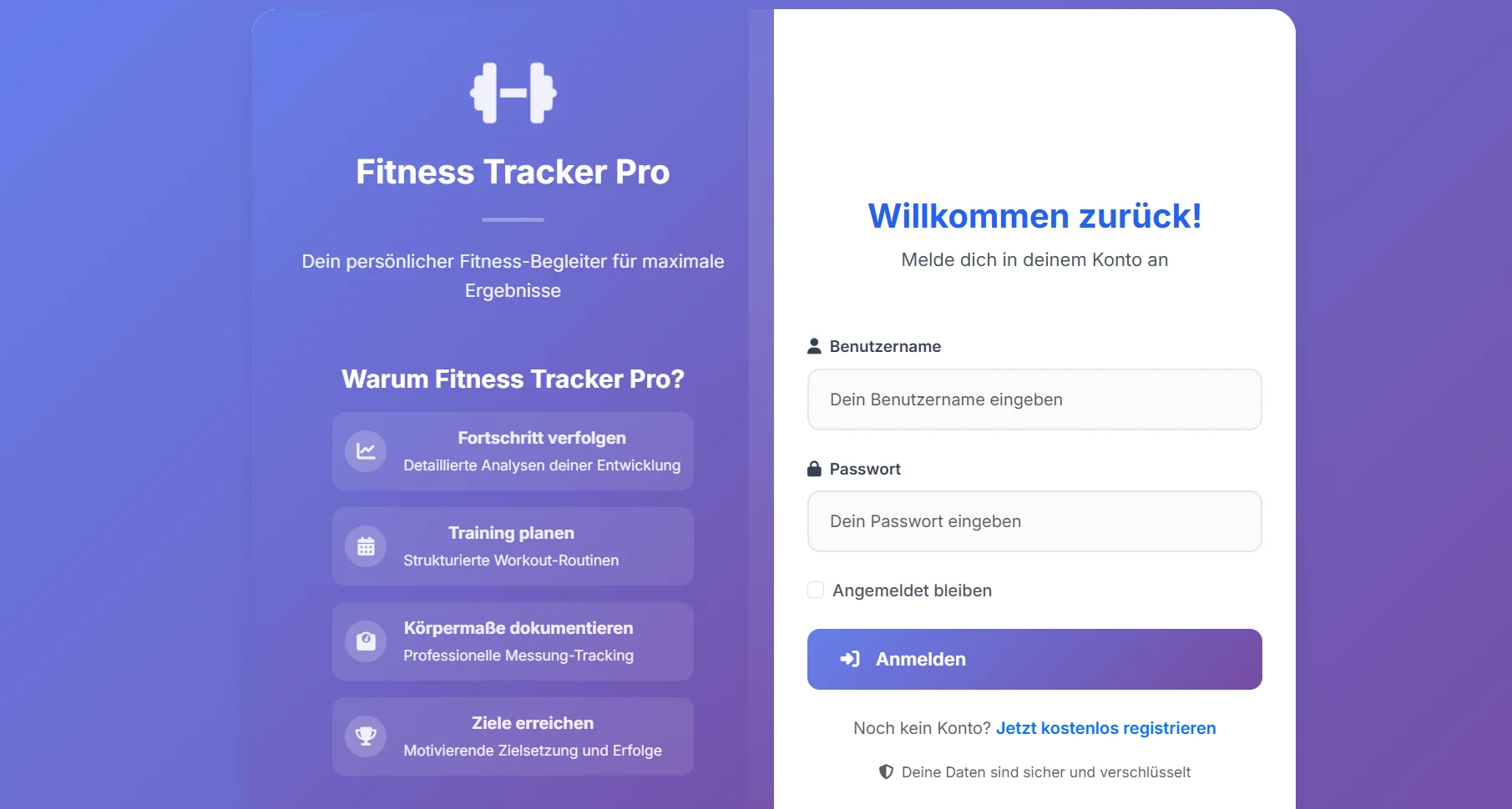 FitnessTracker App