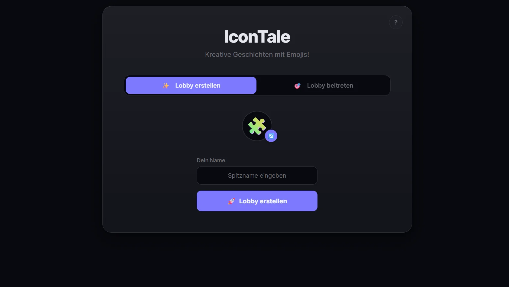 IconTale – Realtime Multiplayer Storytelling